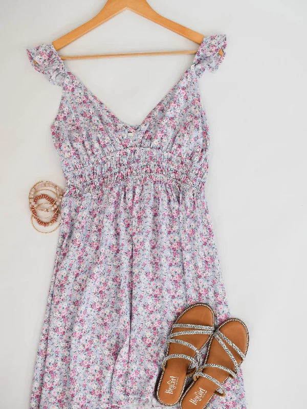 Clean Slate Floral Dress