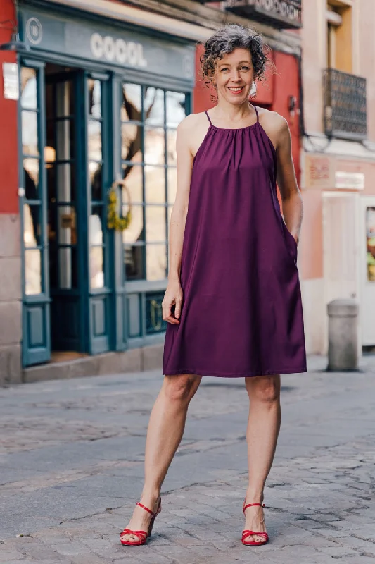 Liesl + Co Enmore Halter Dress and Top