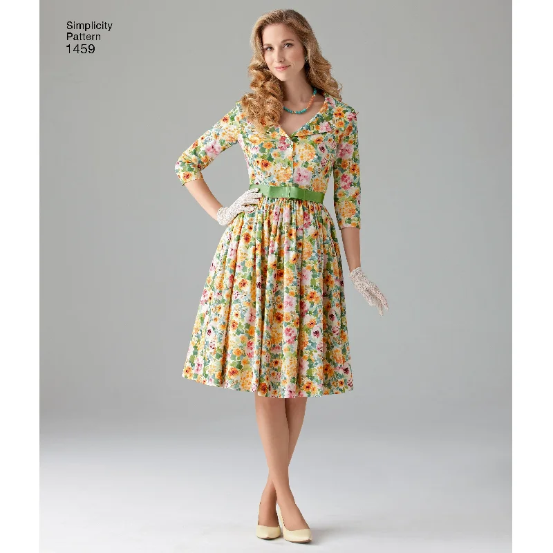 Simplicity 1950's Vintage Dress S1459