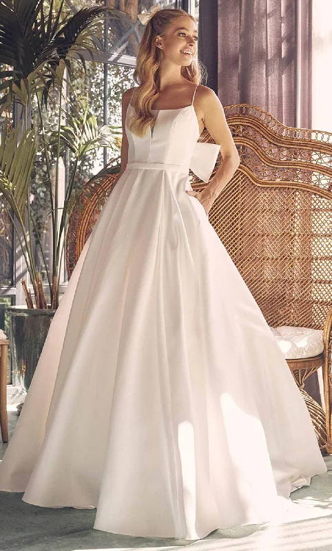 Nox Anabel JE968 - Scoop A-Line Bridal Gown