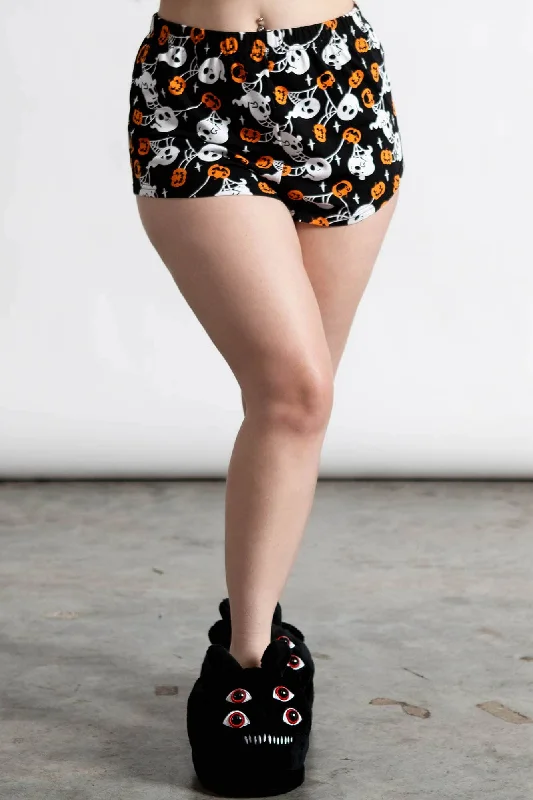 Haunted Pumpkin Lounge Shorts